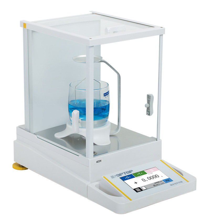 AE-J触摸式彩屏电子密度天平,恒平,AE224J 0.1mg,220g