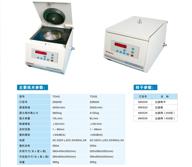 台式过滤离心机TD5G,湘仪,TD5G