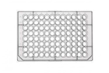 检测用96孔/平底，紫外/可见光微孔板,艾本德/Eppendorf,孔透明, PCR 洁净级, 边框无色, 40 块 0030741048