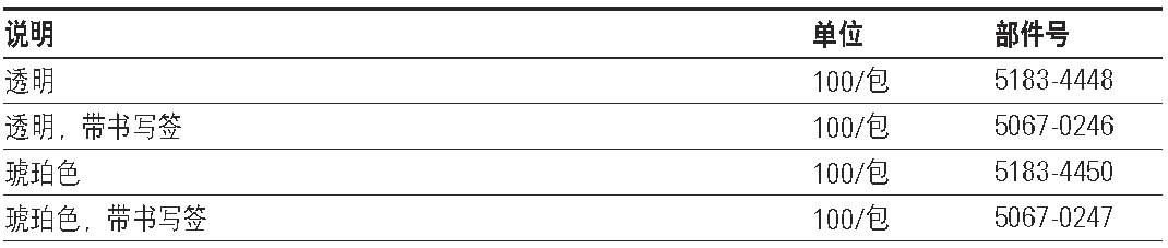 4 mL（13 mm）螺纹口玻璃样品瓶,安捷伦/Agilent ,5067-0246 100/包