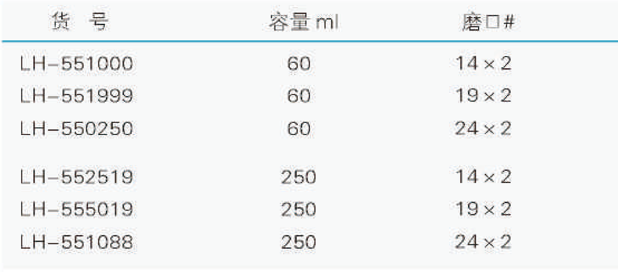 加料漏斗 恒压（标准玻璃可互换节门）,联华,LH-551000 60ml，14x2