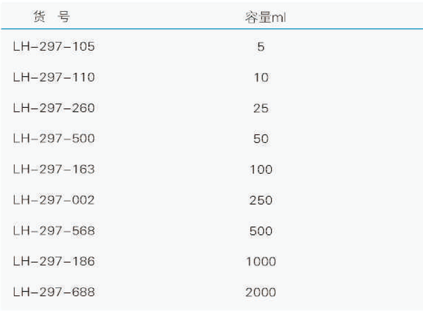 六角量筒,联华,2000ml LH-297-688