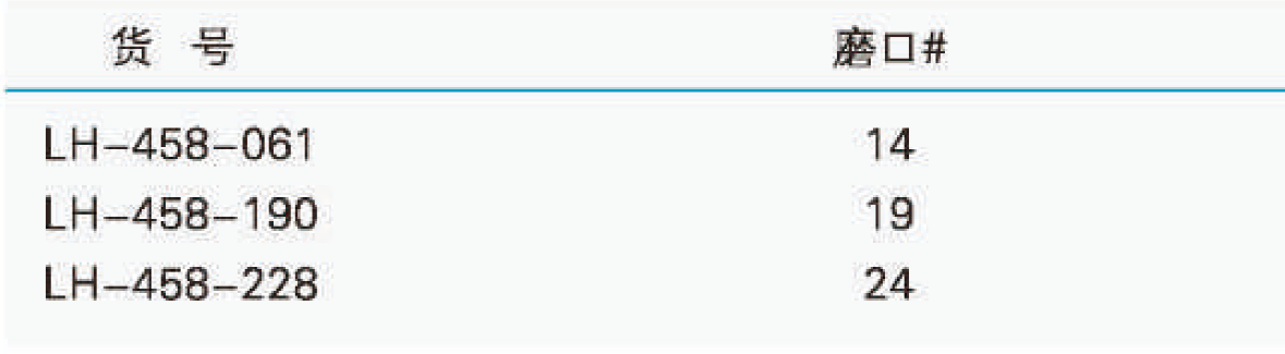 改进型鼓泡器,联华,LH-458-190 磨口19