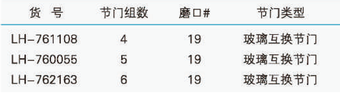 双排管真空气体分配器(具标准可互换玻璃节门),联华,LH-8199-G