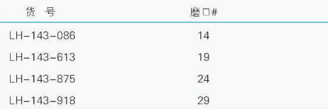 具小嘴90°抽气接头(内磨口),联华,LH-143-875 磨口24