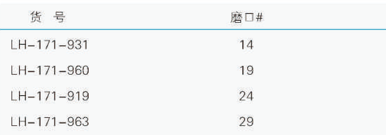 U型干燥管,联华,LH-171-960 磨口19