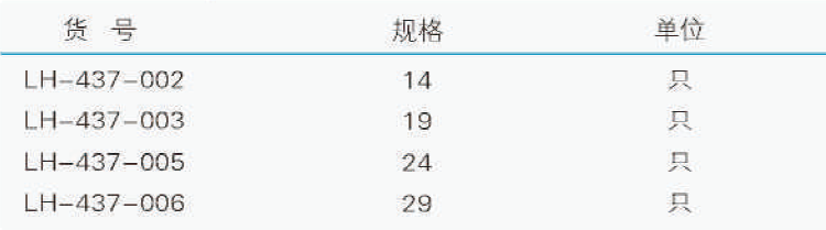 金属标口夹,联华,19 LH-437-003