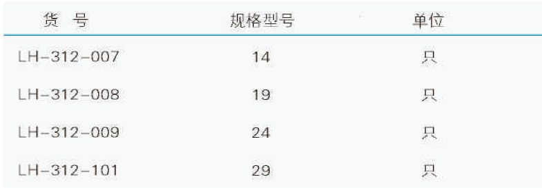 钢丝标口夹,联华,29 LH-312-101