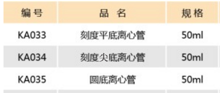 50ml离心管,江苏康捷,KA034 50只/包