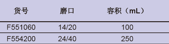 加液漏斗,欣维尔,F551060 用于无水无氧操作