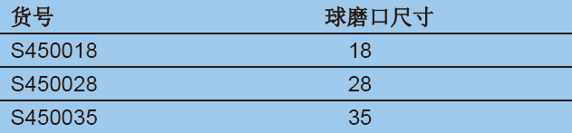 空心球磨塞,欣维尔,S450018