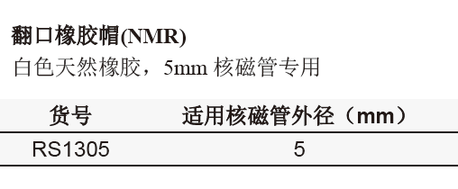 翻口橡胶帽（NMR）,欣维尔,RS1305