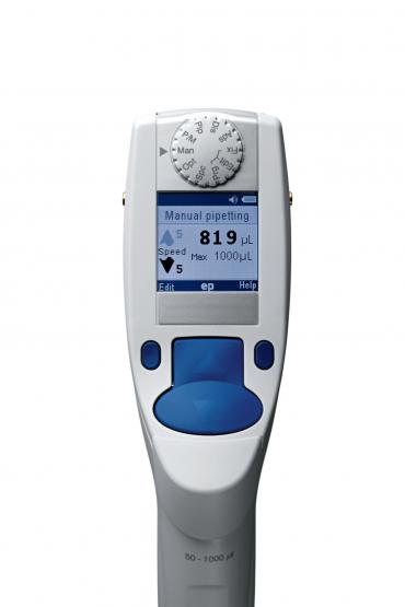 Xplorer® plus, 8 道, 可调量程电动移液器,艾本德/Eppendorf,50-1200µL 绿色       4861000821