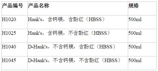 D-Hanks(不含钙镁,不含酚红),索莱宝,H1045-500ml